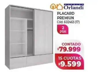 Naldo Lombardi Orlandi placard premium oferta