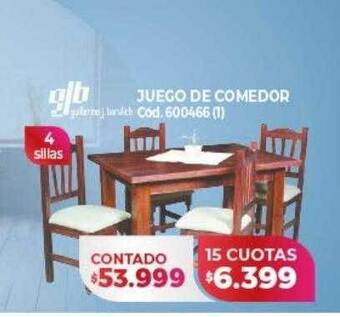 Naldo Lombardi Gjb juego de comedor oferta