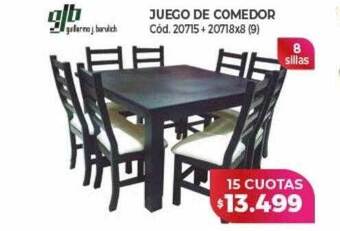 Naldo Lombardi Gjb juego de comedor oferta