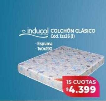 Naldo Lombardi Inducol colchón clásico oferta