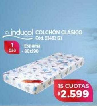 Naldo Lombardi Inducol colchón clásico oferta