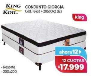 Naldo Lombardi King koil conjunto giorgia oferta