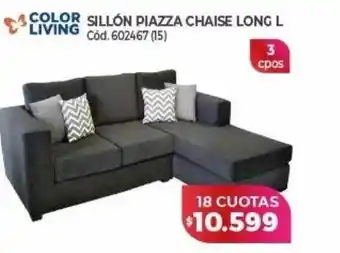 Naldo Lombardi Color living sillón piazza chaise long l oferta