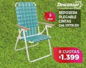 Naldo Lombardi Descansar reposera plegable cintas oferta