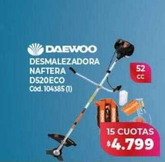 Naldo Lombardi Desmalezadora naftera d520eco daewoo oferta