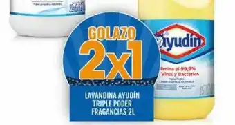Supermercados Todo Lavandina ayudín triple poder fragancias oferta