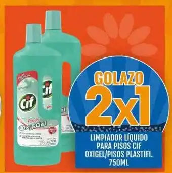 Supermercados Todo Limpiador líquido para pisos cif oxigel pisos plastifi oferta