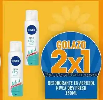 Supermercados Todo Desodorante en aerosol nivea dry fresh oferta