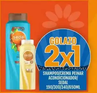 Supermercados Todo Shampoo crema peinar acondicionador sedal oferta