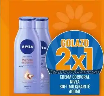 Supermercados Todo Crema corporal nivea soft milk karité oferta
