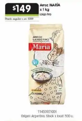 Jumbo Arroz maría kg oferta