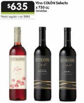 Jumbo Vino colón 750cc oferta