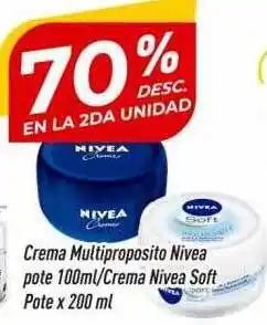 Supermercados Comodin Creme multiproposito nivea pote - crema nivea soft pote oferta