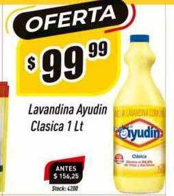 Supermercados Comodin Lavandina ayudin clasica oferta