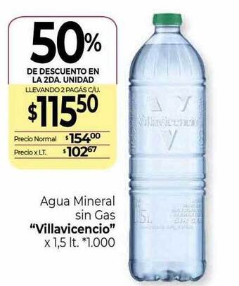 La Anonima Agua mineral sin gas oferta