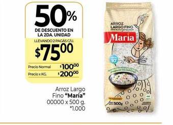 La Anonima Arroz largo fino oferta