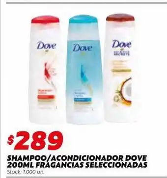 Ferniplast Shampoo-acondicionador dove fragancias seleccionadas oferta