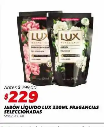 Ferniplast Jabón líquido lux fragancias seleccionadas oferta