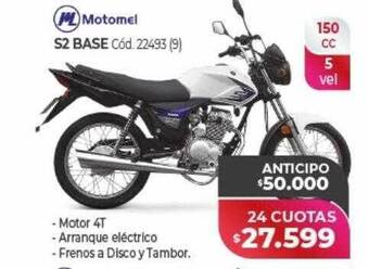 Naldo Lombardi Motomel s2 base oferta