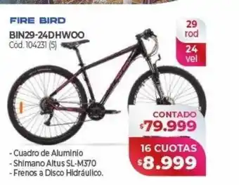 Naldo Lombardi Fire bird bin29-24dhwoo oferta