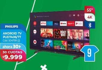 Naldo Lombardi Philips android tv pud7406 77 oferta