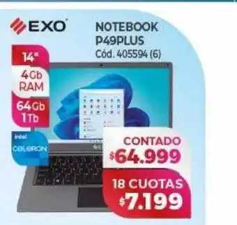 Naldo Lombardi Notebook p49plus exo oferta