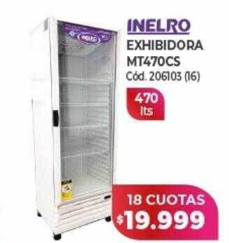 Naldo Lombardi Inelro exhibidora mt470cs oferta