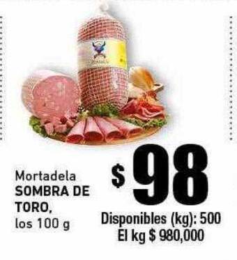 Cooperativa Obrera Mortadela sombra de toro oferta