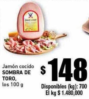 Cooperativa Obrera Jamón cocido sombra de toro oferta