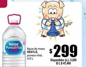 Cooperativa Obrera Agua de mesa nestlé pureza vital 6.3l oferta