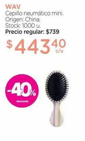 Farmacity Wav cepillo neumático mini oferta