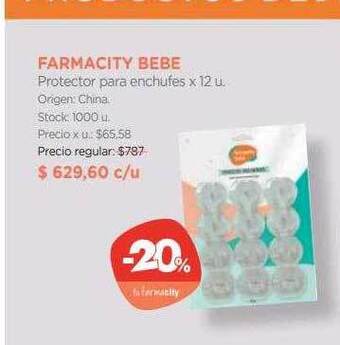 Farmacity Farmacity bebe protector para enchufes oferta