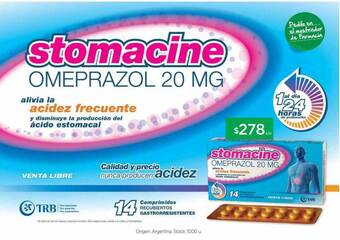 Farmacity Stomacine omeprazol 20 mg oferta