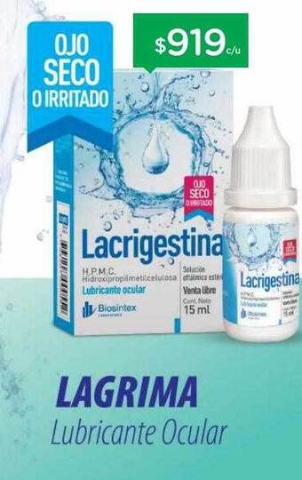 Farmacity Lagrima lubricante ocular oferta