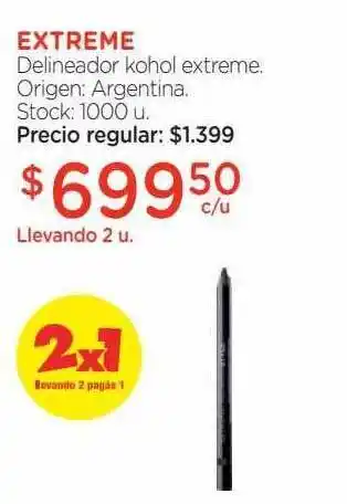 Farmacity Extreme delineador kohol extreme oferta