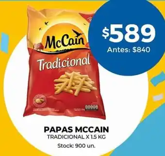 Supermercados Tadicor Papas McCain oferta