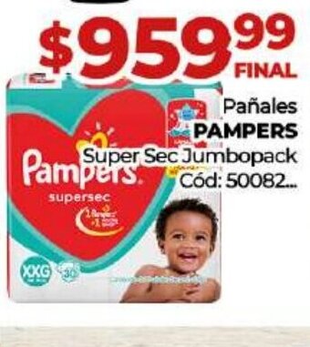 Diarco Pañales Pampers oferta