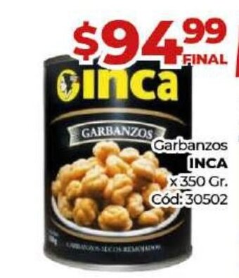 Diarco Garbanzos Inca oferta