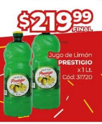Diarco Jugo de Limón Prestigio oferta