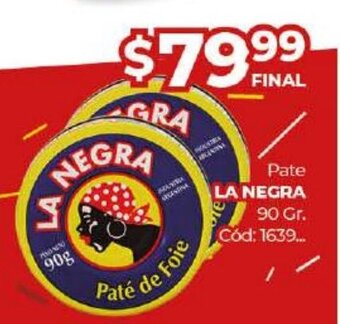 Diarco Pate La Negra oferta