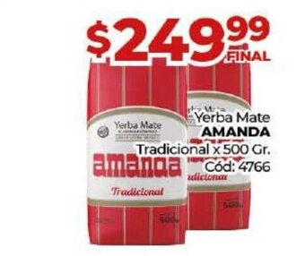 Diarco Yerba Mate Amanda oferta