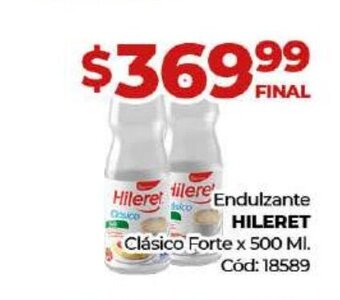 Diarco Endulzante Hileret oferta