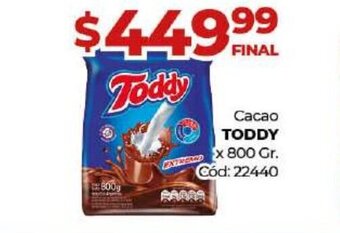 Diarco Cacao Toddy oferta