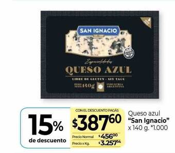 La Anonima Queso azul oferta