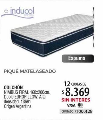 Authogar Inducol colchón oferta