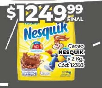 Diarco Cacao Nesquik oferta