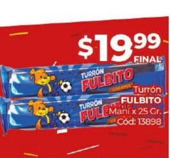 Diarco Turrón Fulbito oferta