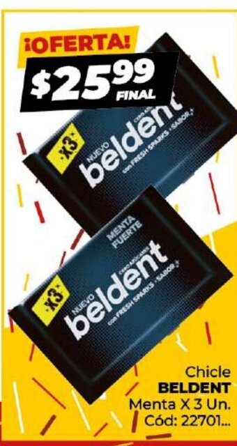 Diarco Chicle Beldent oferta