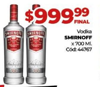 Diarco Vodka Smirnoff oferta