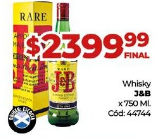 Diarco Whisky J&B oferta